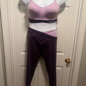 Victoria's Secret Pink and Purple Sports Bra